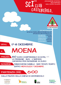 weekend a Moena 17-18 Dicembre 2016