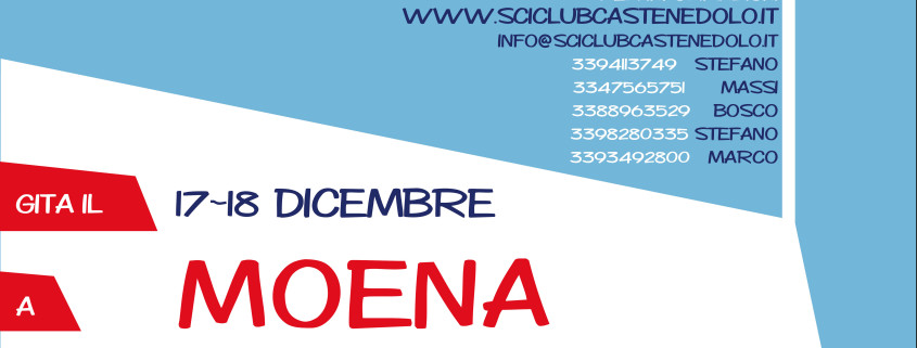 weekend a Moena 17-18 Dicembre 2016