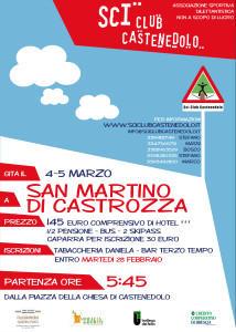 weekend SAN MARTINO 4-5 MARZO 2017